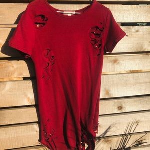 Destroyed casual Active USA dress